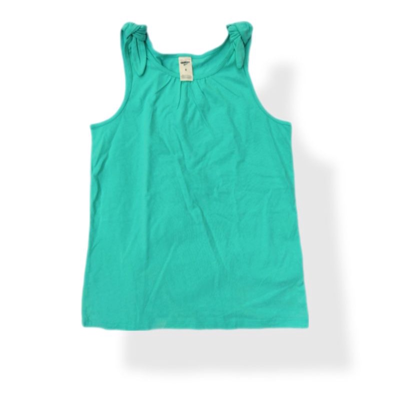 BAJU/KAOS ANAK PEREMPUAN tanpa lengan OSHKOSH B Gosh umur 8tahun Original bahan KATUN ADEM