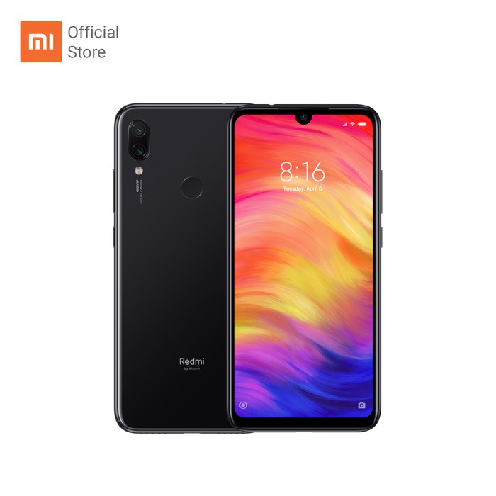 Xiaomi Redmi Note 7 Ram 4/64 - Hitam GARANSI TAM
