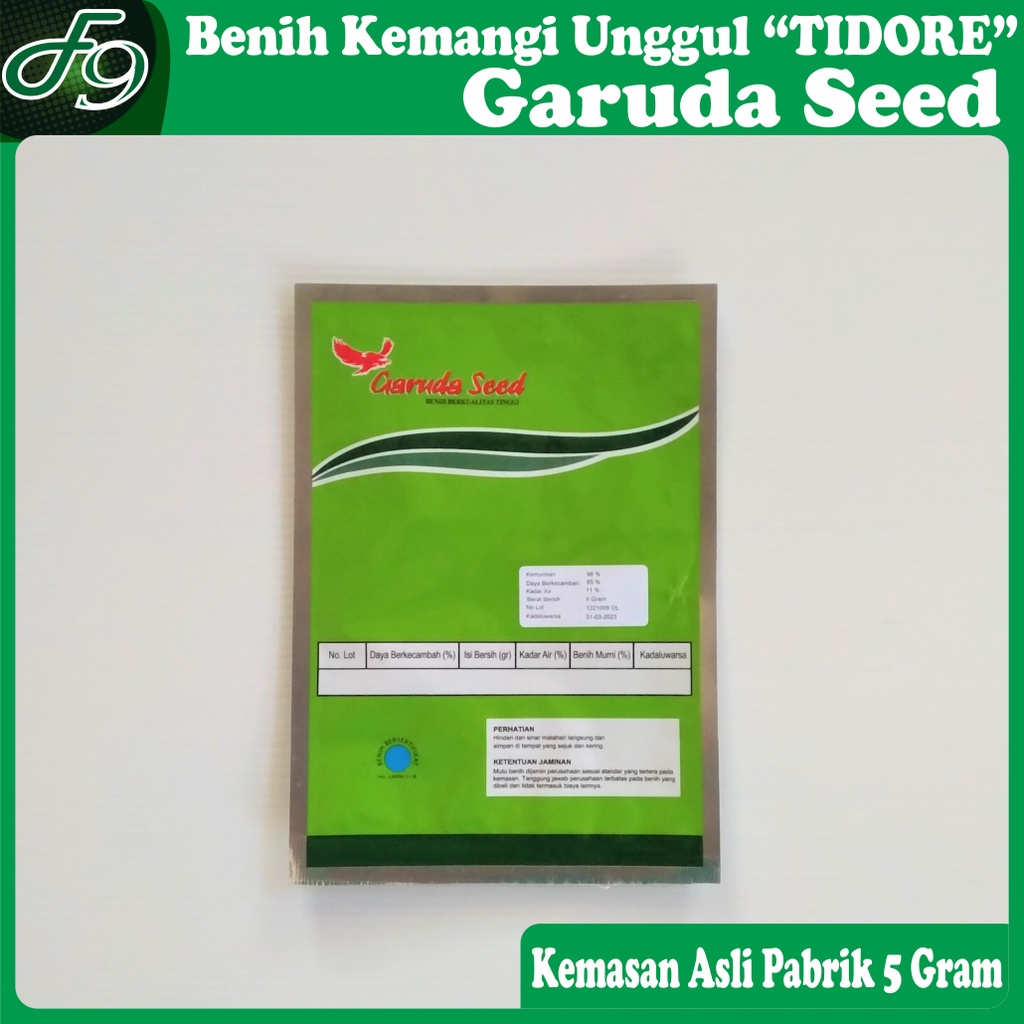 Benih Bibit Kemangi Unggul Tidore Garuda Seed 5 Gram Kemasan Pabrik