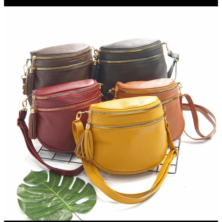 tas wanita kulit asli papirut garut sukaregang terbaru terlaris ori