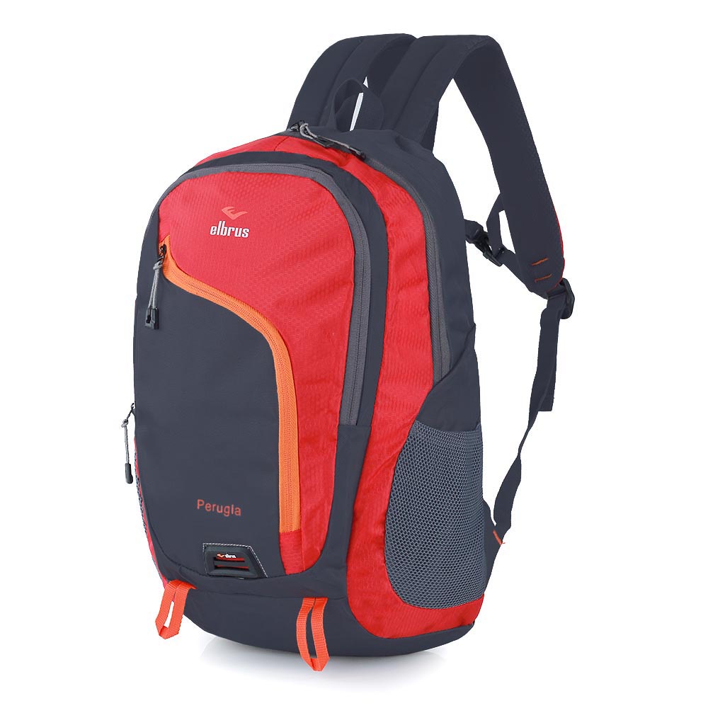 DAYPACK Tas Ransel 25 Liter Terbaru Merah | Tas Laptop Notebook 14&quot; Inch | Tas Punggung Backpack Original | Free Raincover | Tas Travelling | Tas Camping Outdoor | Tas Sekolah Kuliah Kerja Gunung