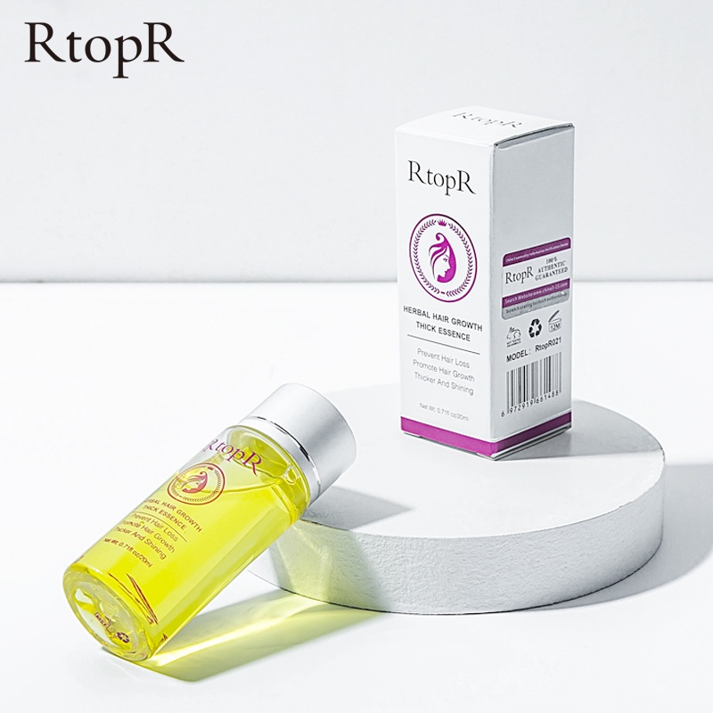 [100% Asli + Ampuh] RtopR Minyak Rambut Anti Rontok Botak Perawatan Pertumbuhan Rambut Cepat Tebal 20ml