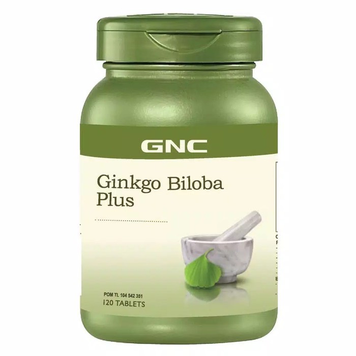 GNC Ginkgo biloba plus (120) asli