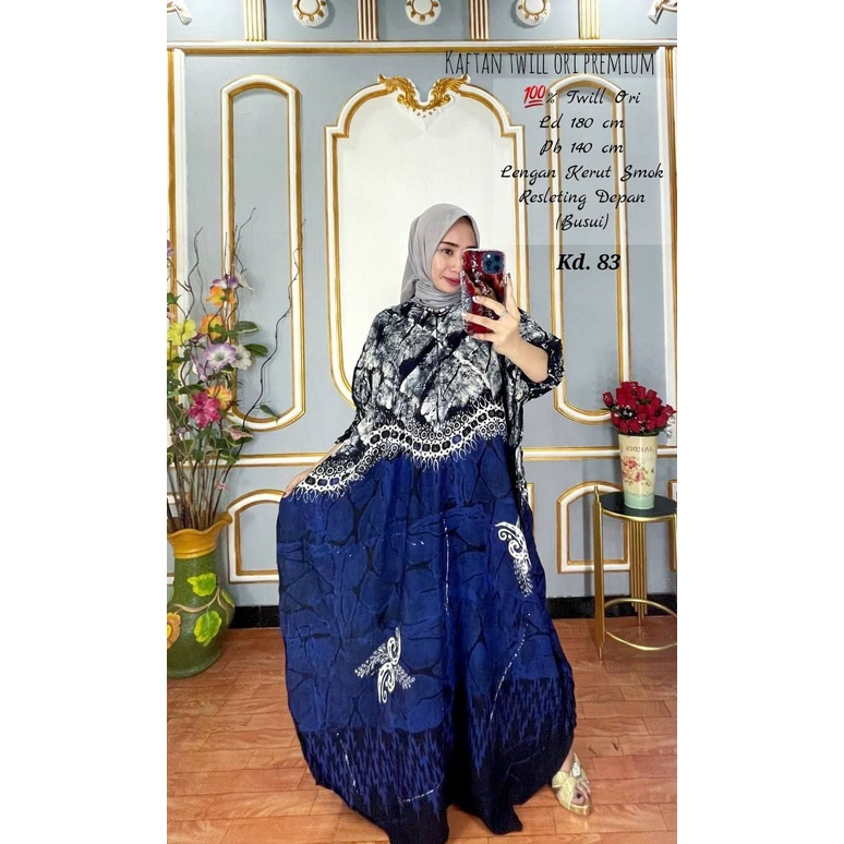 Kaftan Kaftan Wanita Kaftan Kondangan Kaftan Batik Kaftan Jumbo Longdress Kaftan Super Jumbo Ld 160