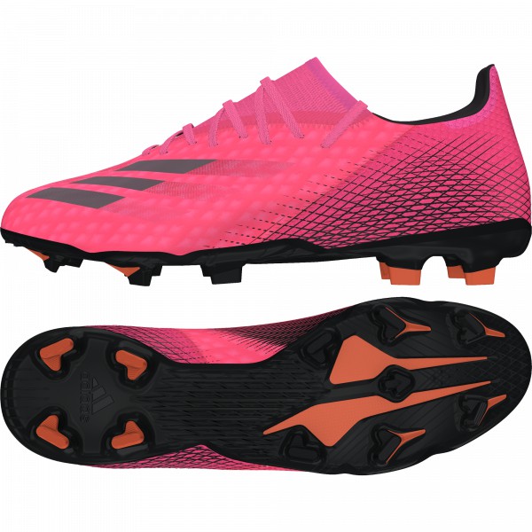Sepatu Bola Adidas X Ghosted .3 FG - Pink Black FW6945 Original | Adidas X Ghosted