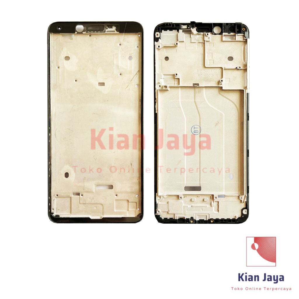 Middle Frame LCD Handphone Xiaomi Redmi 6 / 6A (2 Slot SIM) Tulang Casing Tatakan Bezel Bazel Hp