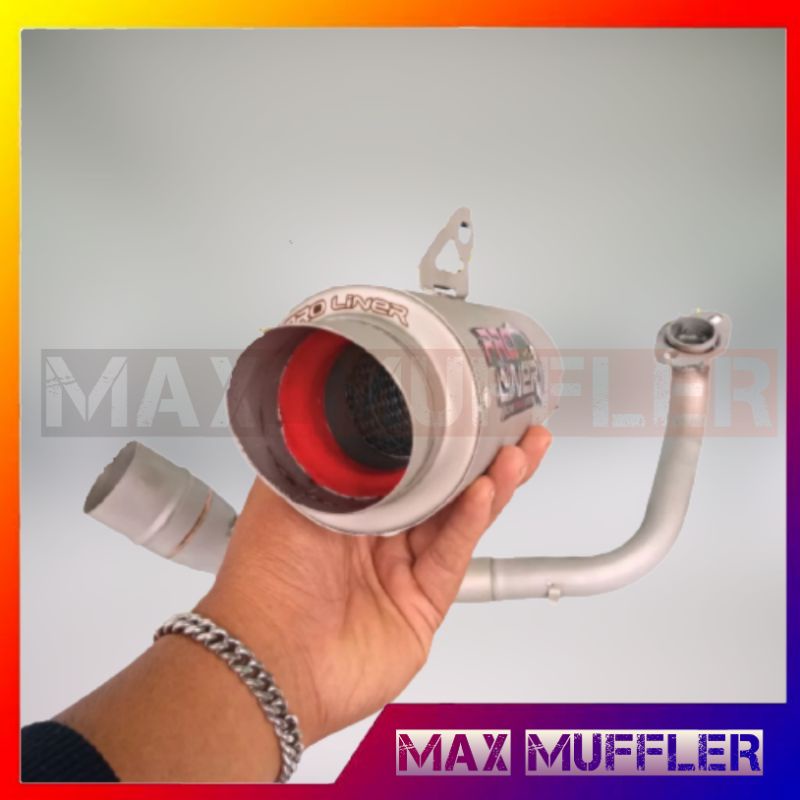 knalpot PROLINER TR1 short beat karbu fi beat street