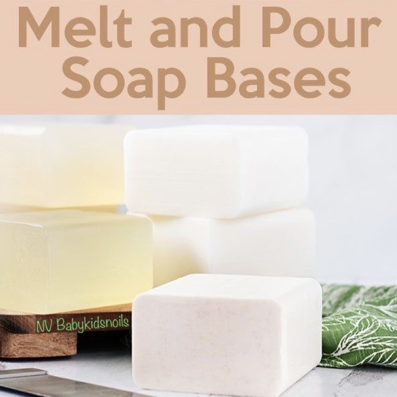 MELT and POUR SOAP BASE 1kg 0,5kg/ BAHAN SABUN DIY / MELT & POUR SOAP 500gr 1000gr