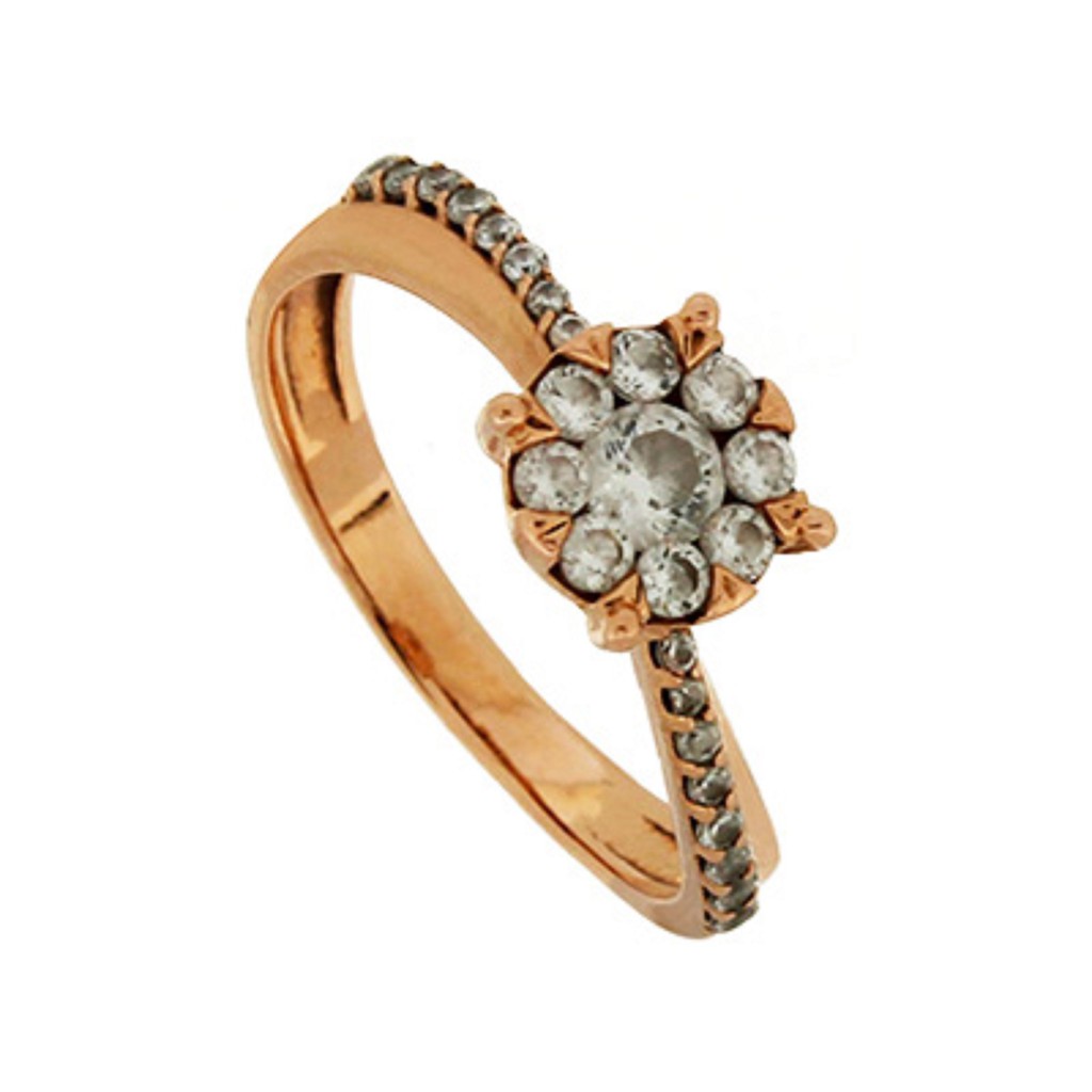 Hala Gold  Meghan Ring Cincin warna Rose Gold  Shopee 