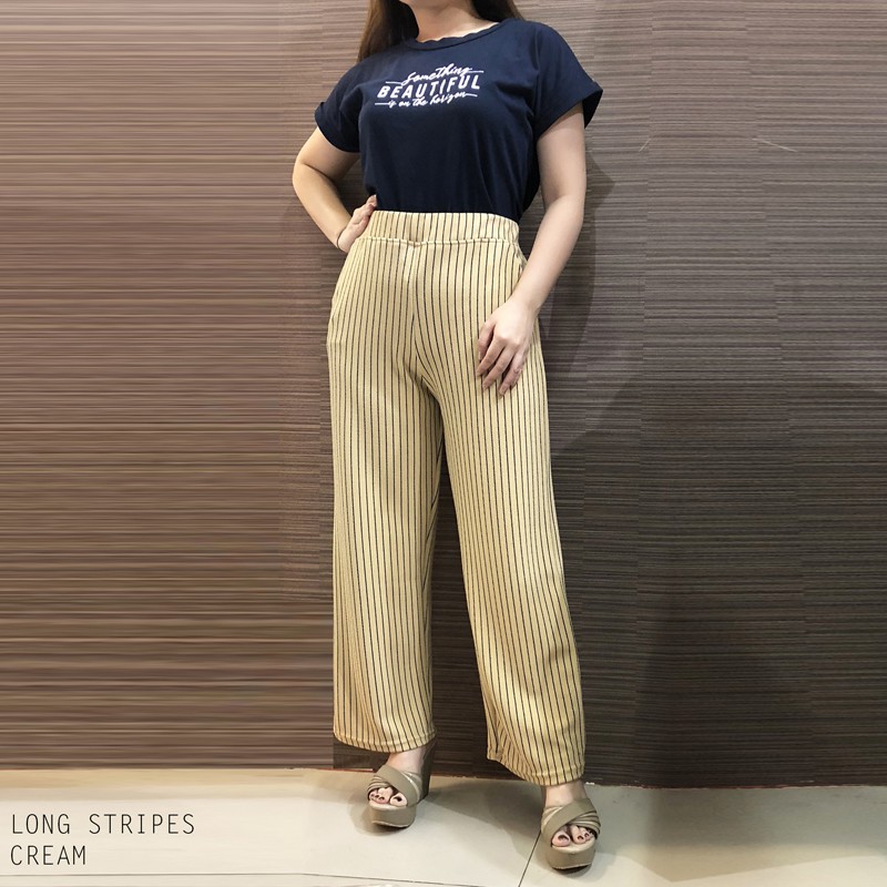 LONG STRIPES CULLOTE  - BAWAHAN KULOT MODERN CELANA