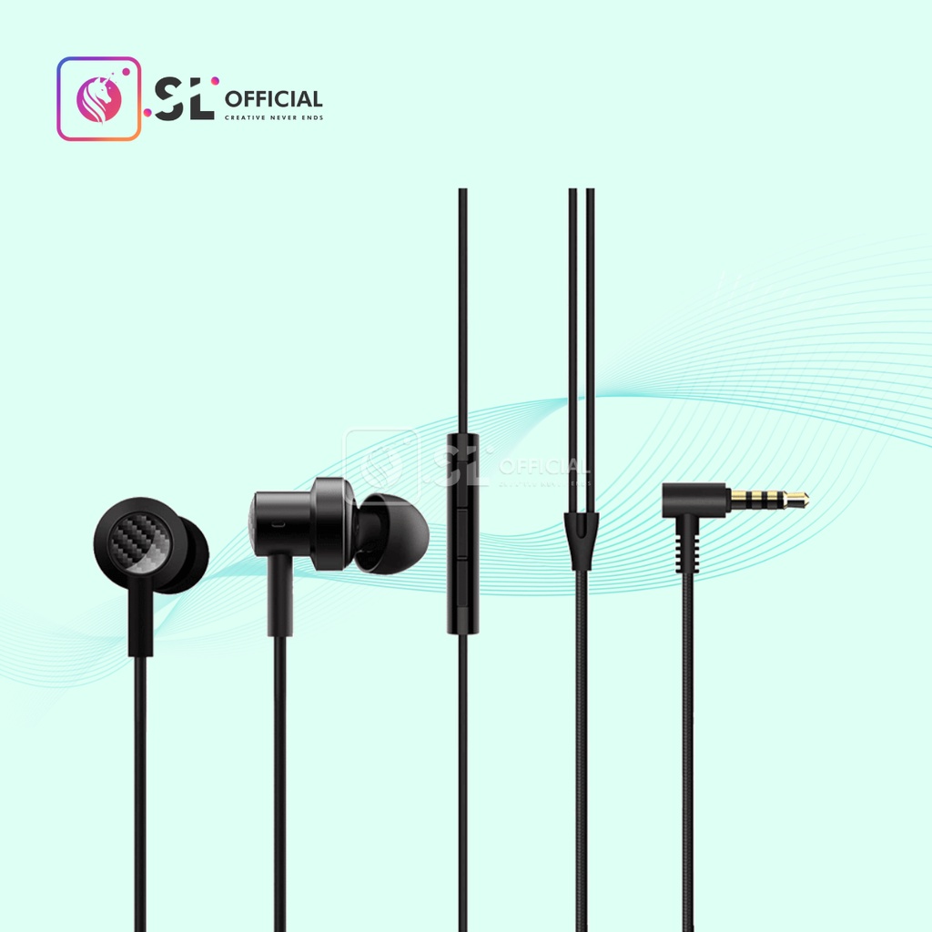 Headset Dual Dynamic Magnetic With Mic