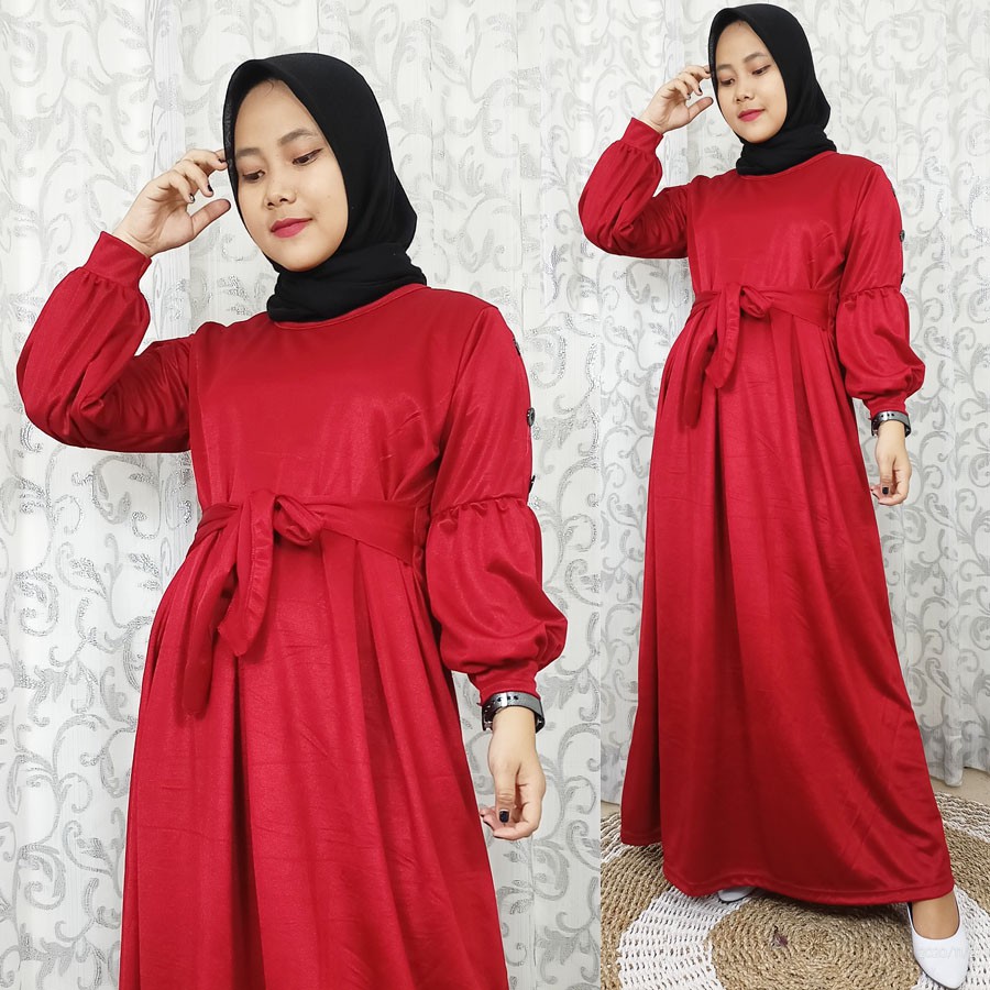 GAMIS ALEXZI LENGAN BALON 3KANCING CARLINA