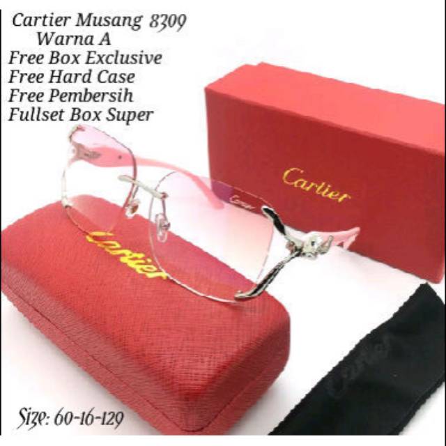 Kacamata Wanita FASHION CARTIER 8309
