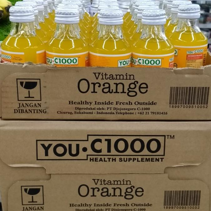 

You C 1000 orange 1 dus isi 30 | Minuman