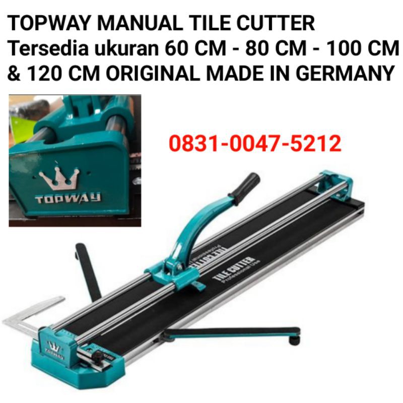 Manual Tile Cutter 120 cm Alat / mesin pemotong geranit, keramik manual size 1,2 meter