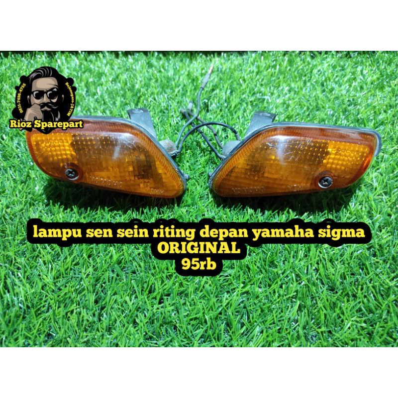 lampu sen sein depan yamaha sigma original