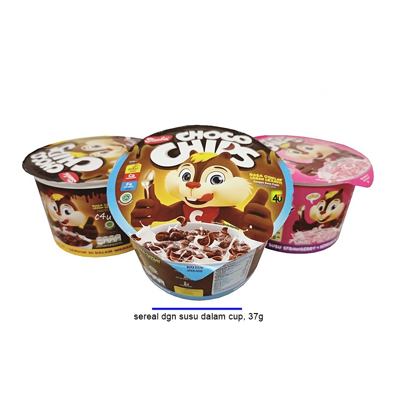 

Simba - Choco Chips Sereal - Cup 37 gr