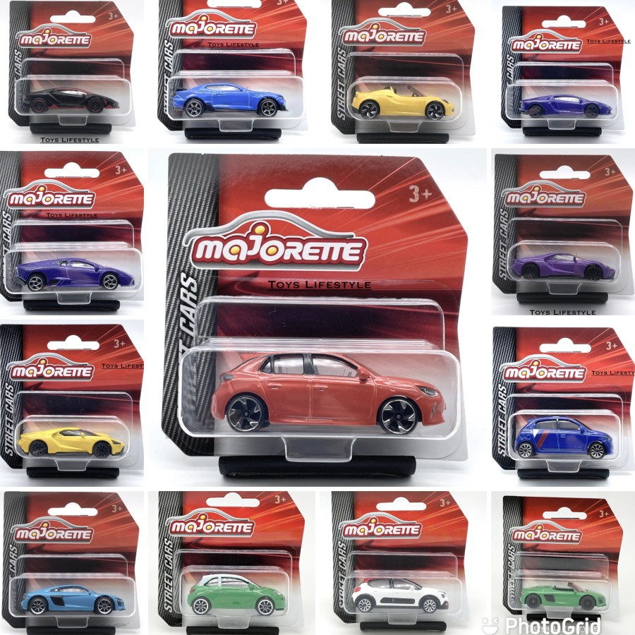 Majorette Diecast Street Cars Real Car (RANDOM) 5 Pcs