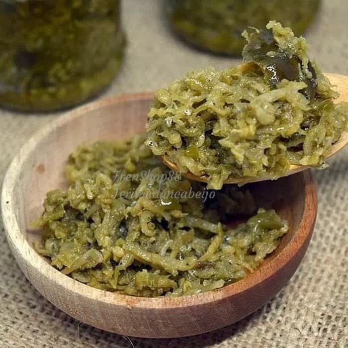 

Teri Medan Cabe Ijo - Pedes Ajah