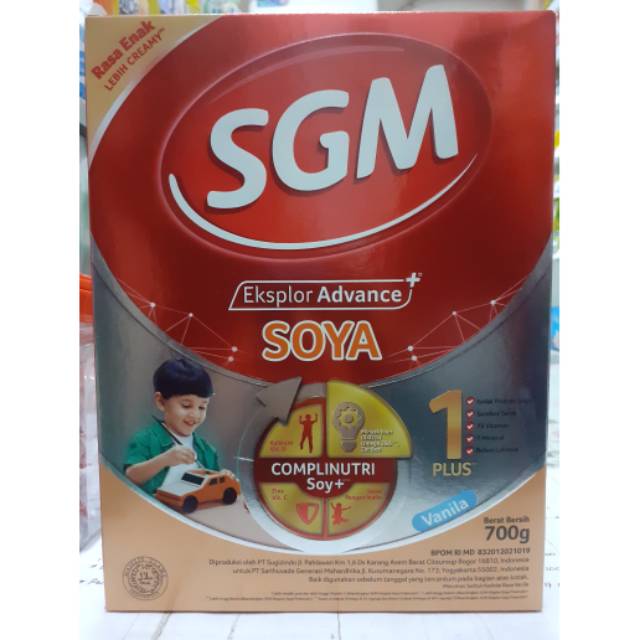 

SGM Eksplor Advance Soya 1+ Vanila 700gr