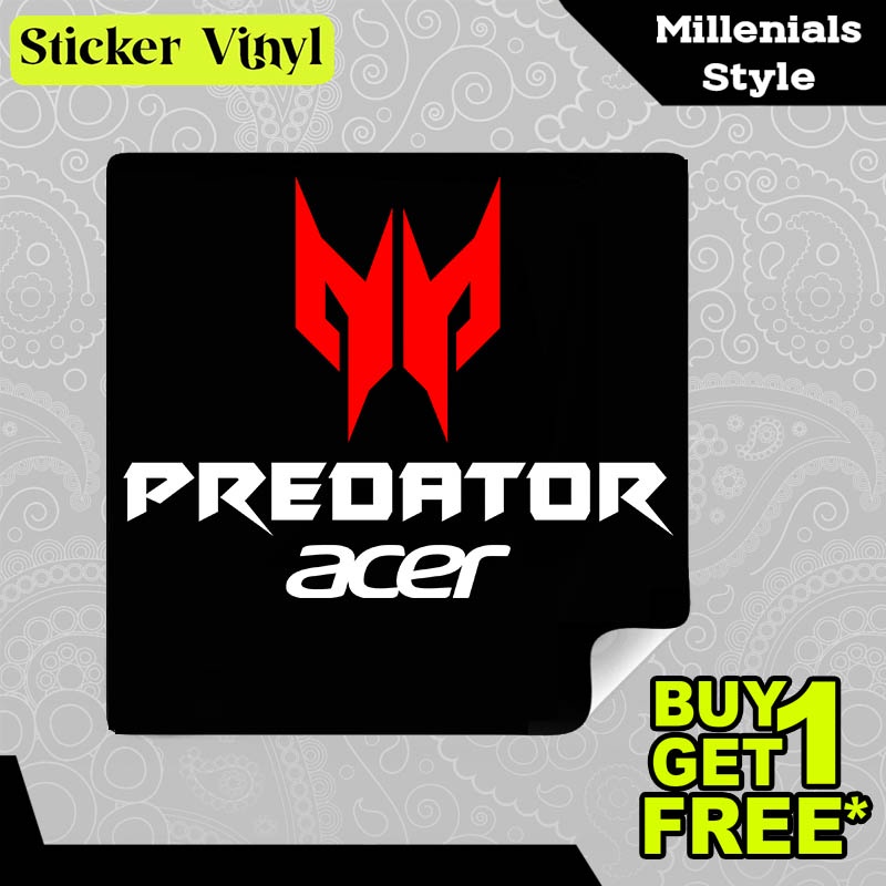 

Stiker Sticker Acer Predator Logo Gambar Unik Desain Keren dan Kekinian Aesthetic Bahan Vinyl Satuan Anti Air