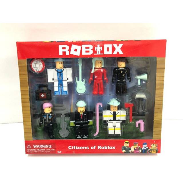 Mainan Roblox Figur Figurine Roblox Isi 6 Per Box Banyak Motif Roblox Koleksi Anak Termurah Shopee Indonesia - jual mainan roblox