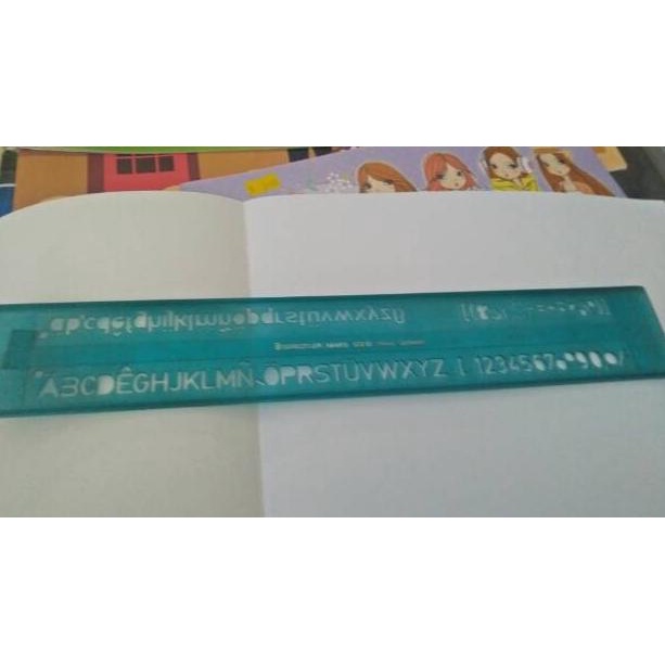 

[KODE PRODUK J] Penggaris Mal Huruf 8mm 6 mm 2 mm 3mm 5mm 10 mm Precesion Lettering Ruller