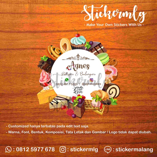 

Sticker Label Produk 0261