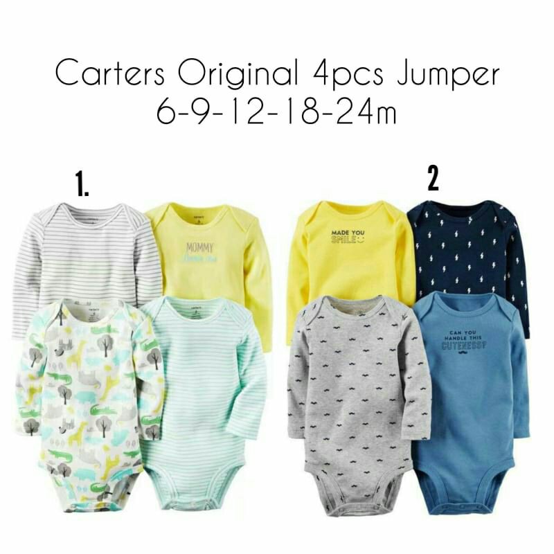 jumper bayi lengan panjang/ set jumper lengan panjang/ jumper bayi import