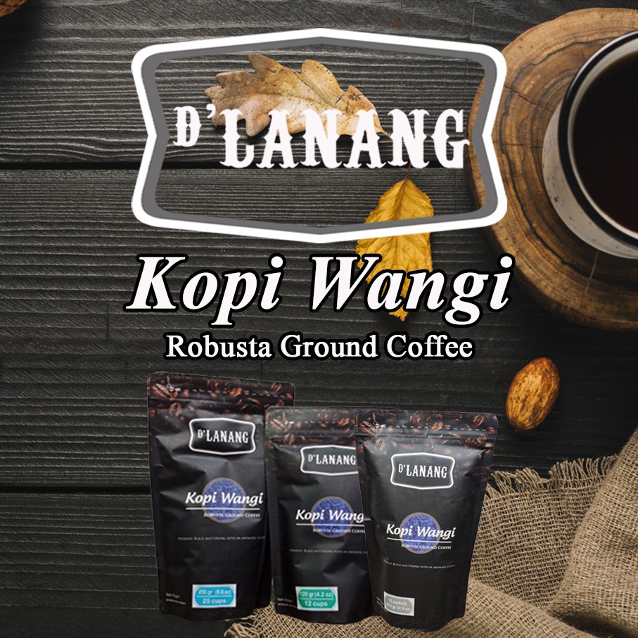 

PROMO BLACK COFFEE ROBUSTA D LANANG KOPI WANGI ORIGINAL