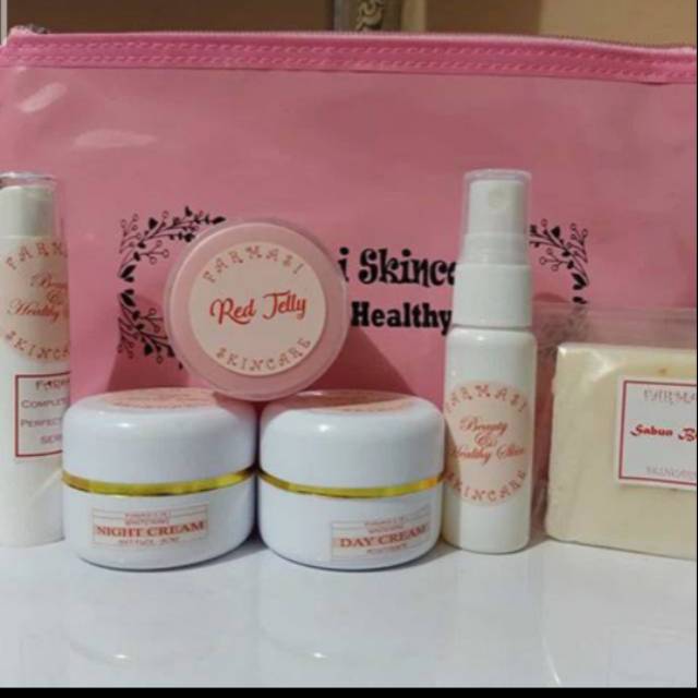 Skincare farmasi paket glowing