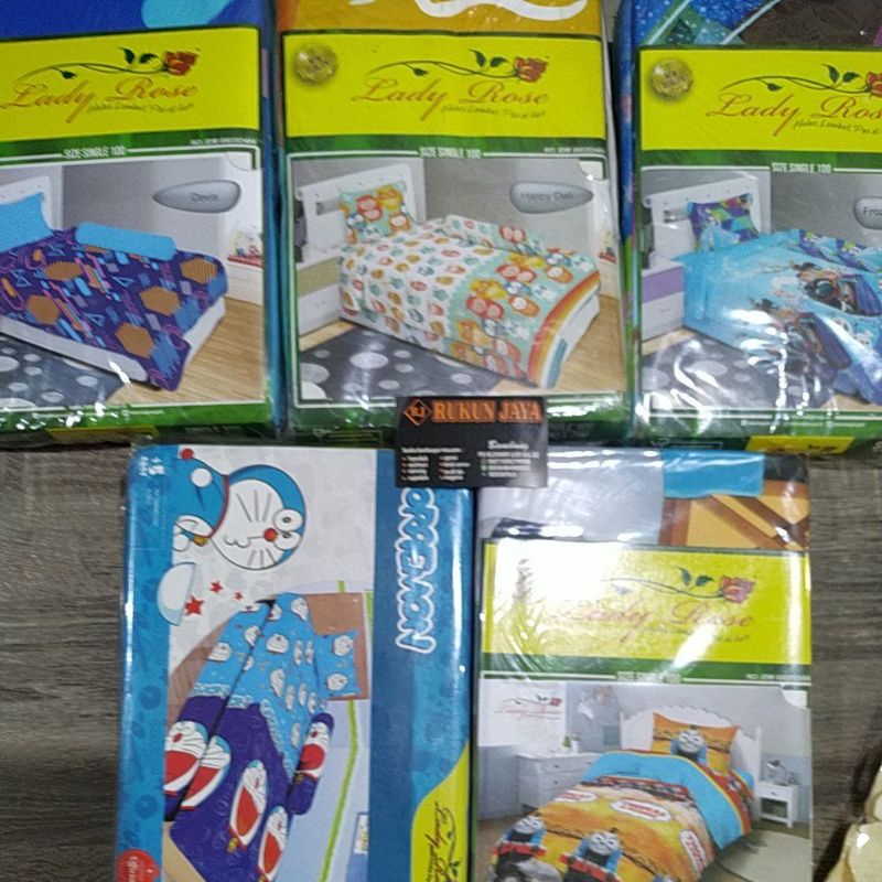 sprei lady rose ukuran 100x200