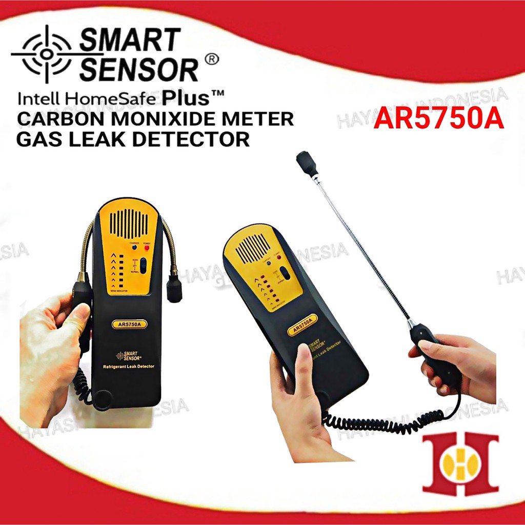 Gas Sensor Diteksi Kebocoran Carbon Monoxide Gas Detector AR5750A