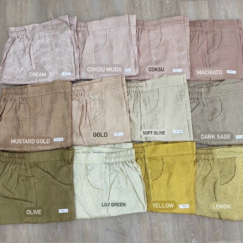 Audy Celana Semi Cutbray Viscose by SARAH THE LABEL