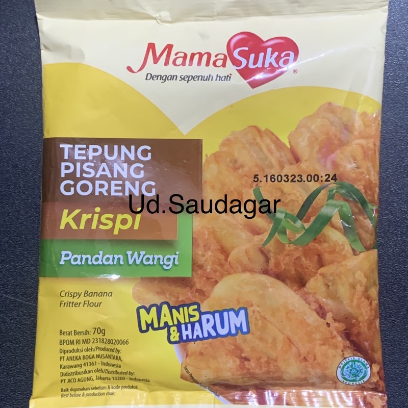

Mamasuka Mama Suka Tepung Pisang Goreng Krispi 70Gr