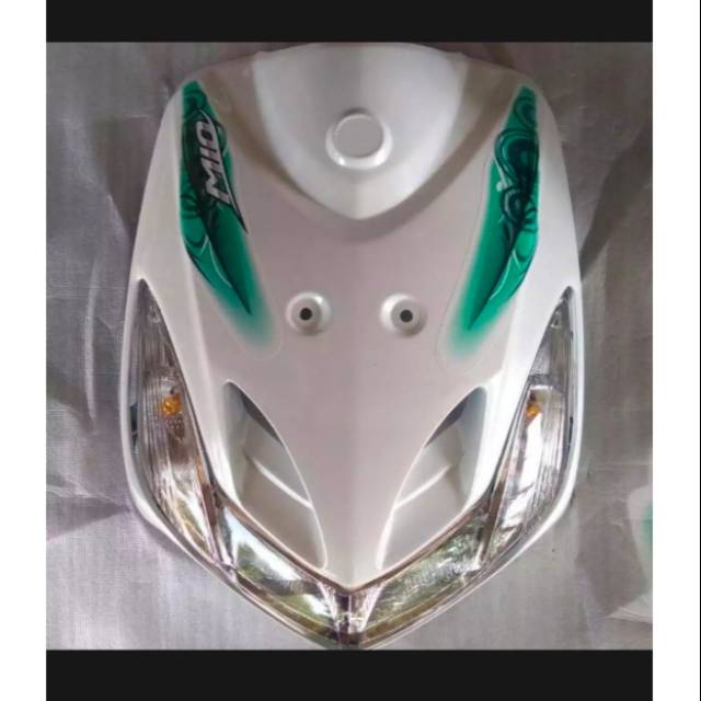TAMENG DADA LAMPU SEN STIKER MIO SPORTY KARBURATOR PUTIH