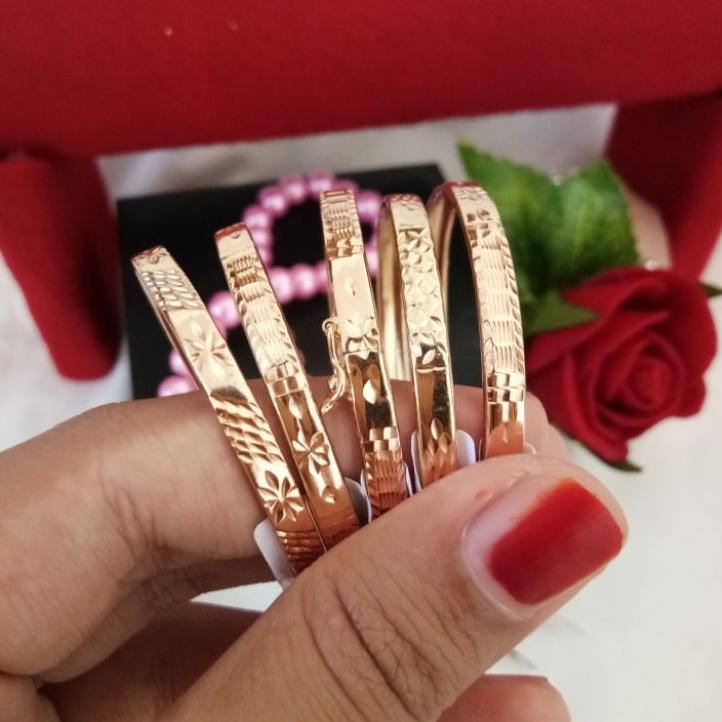 (HOT SALE) (BAYI) Gelang bayi Swasa kuning selamanya (aksesoris perhiasan)