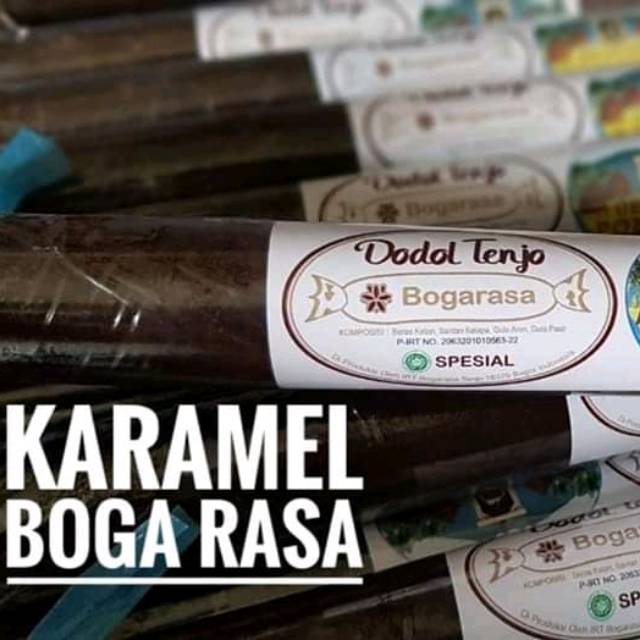 Dodol Karamel Lapis Boga Rasa 250-500 Gr