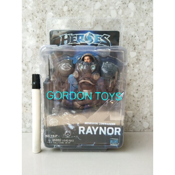raynor renegade commander heroes neca new moc