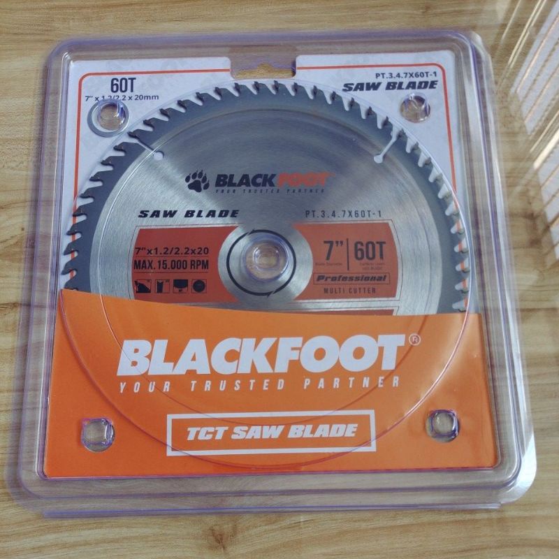 Saw Blade 7&quot;x60T blackfoot / Saw Blade blackfoot 7&quot;x60T / mata cilcural Saw 7x60T blackfoot