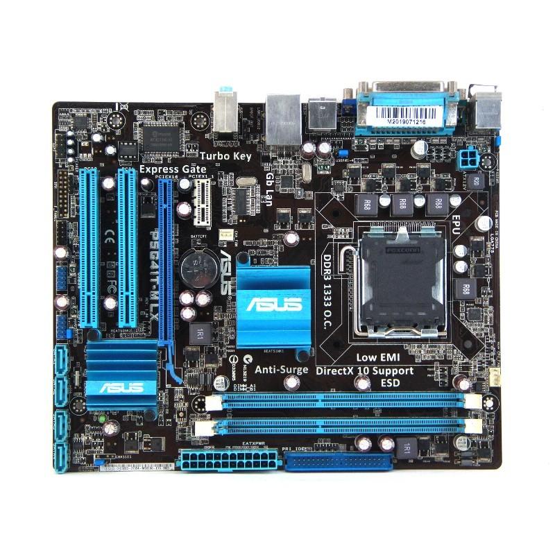 MOTHERBOARD ASUS P5G41T-M LX DUAL CHANNEL DDR3 MOBO TERMURAH BERGARANSI - TEKNO KITA