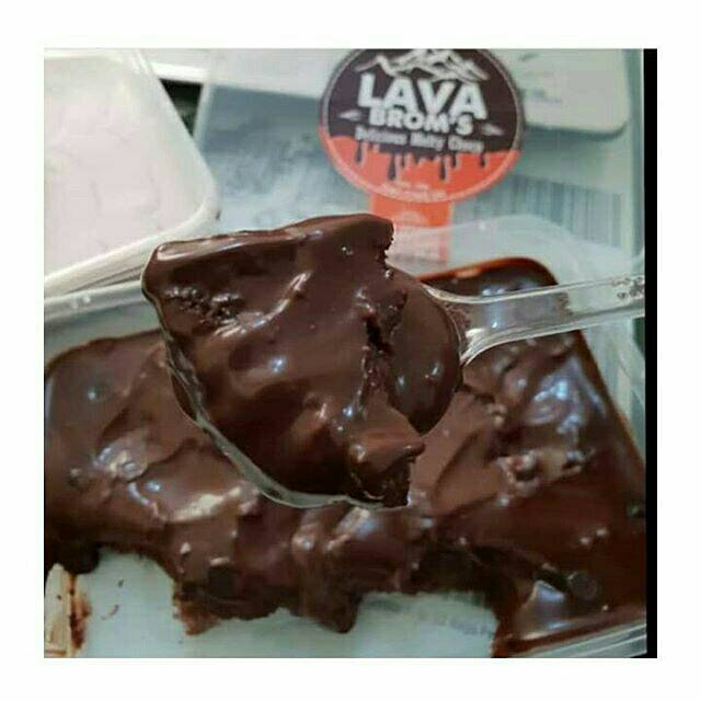 

Lava Brownies