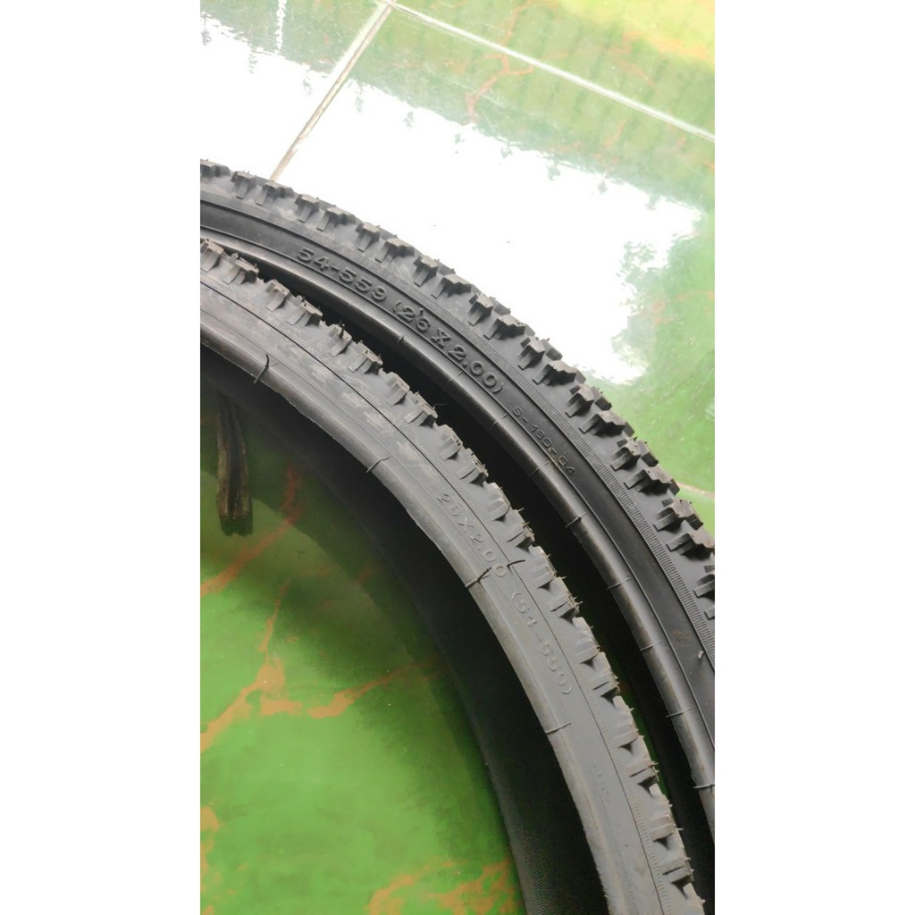 BAN LUAR SEPEDA 26X2.00 SWALLOW 26 X 200 2.00 26X200 DELI TIRE HITAM MTB FEDERAL CITY BIKE TOURING