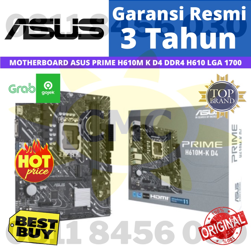 Motherboard ASUS PRIME H610MK D4 Micro ATX H610 DDR4 LGA 1700