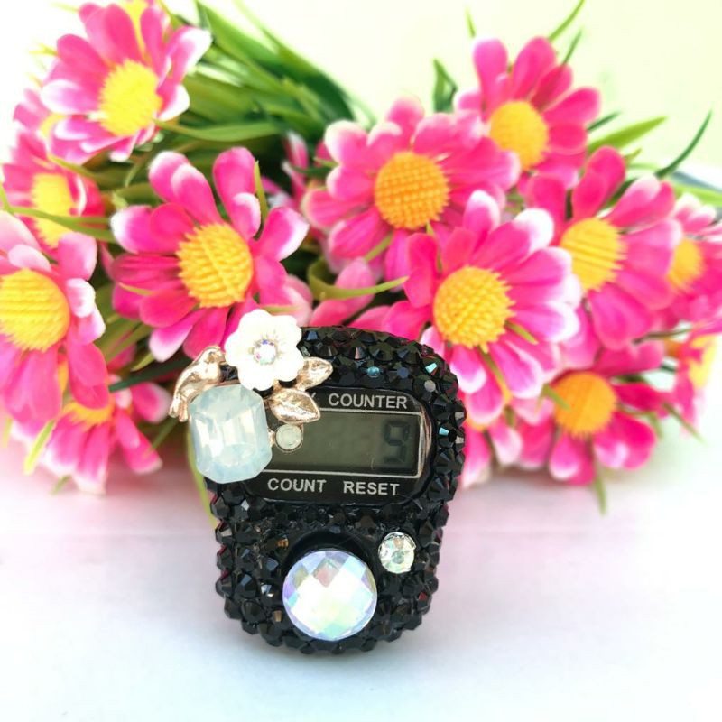 tasbih led tasbih digital tasbih swarovsky souvenir haji dan umroh tasbih lucu tasbih cantik