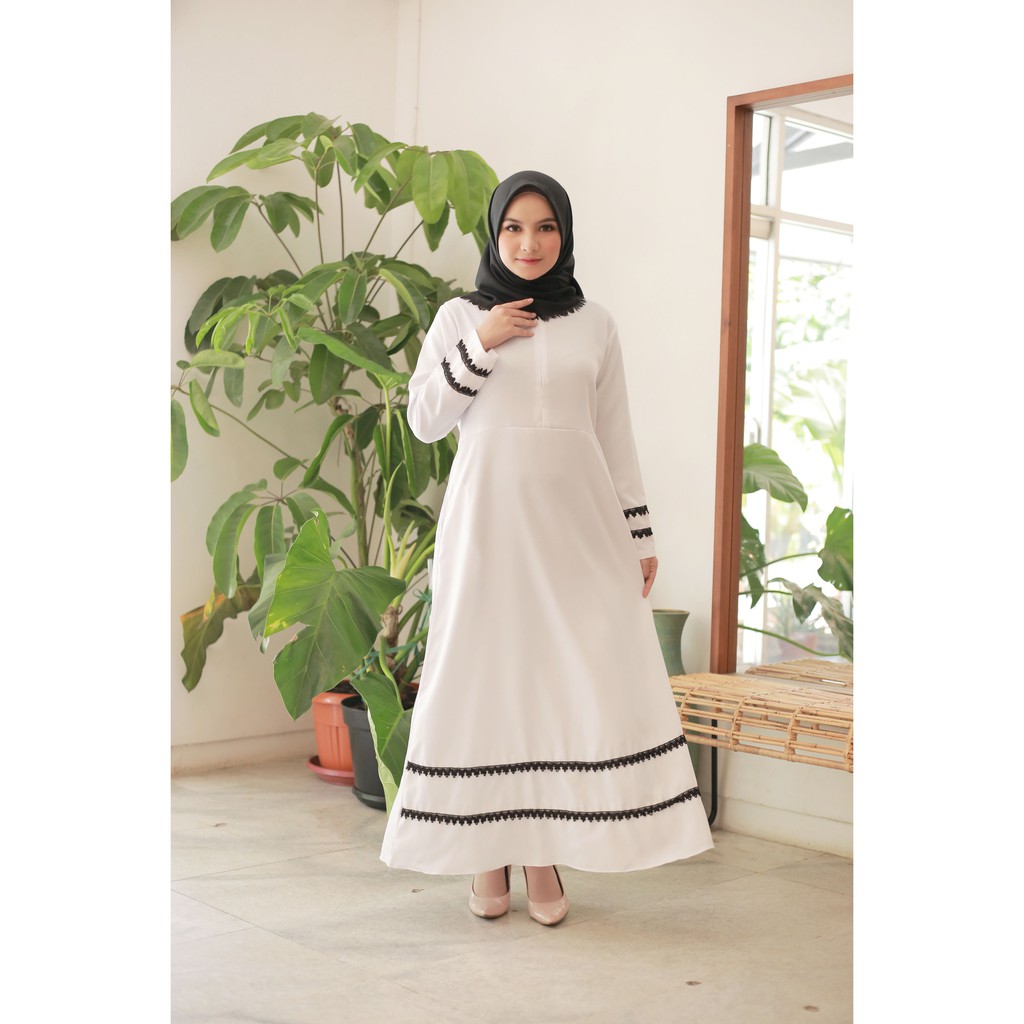 Gamis Putih Terbaru 2023 Gamis Mostcrep White Gamis Putih Gamis Umroh Gamis Lebaran 2023 Gamis Putih Wanita Kekinian Gamis Terbaru  gamis putih jumbo Gamis Remaja Brukat Gamis Jumbo Kondangan