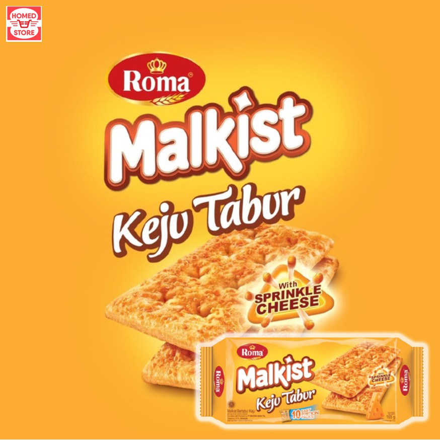 

Roma Malkist Keju Tabur 1 Pack