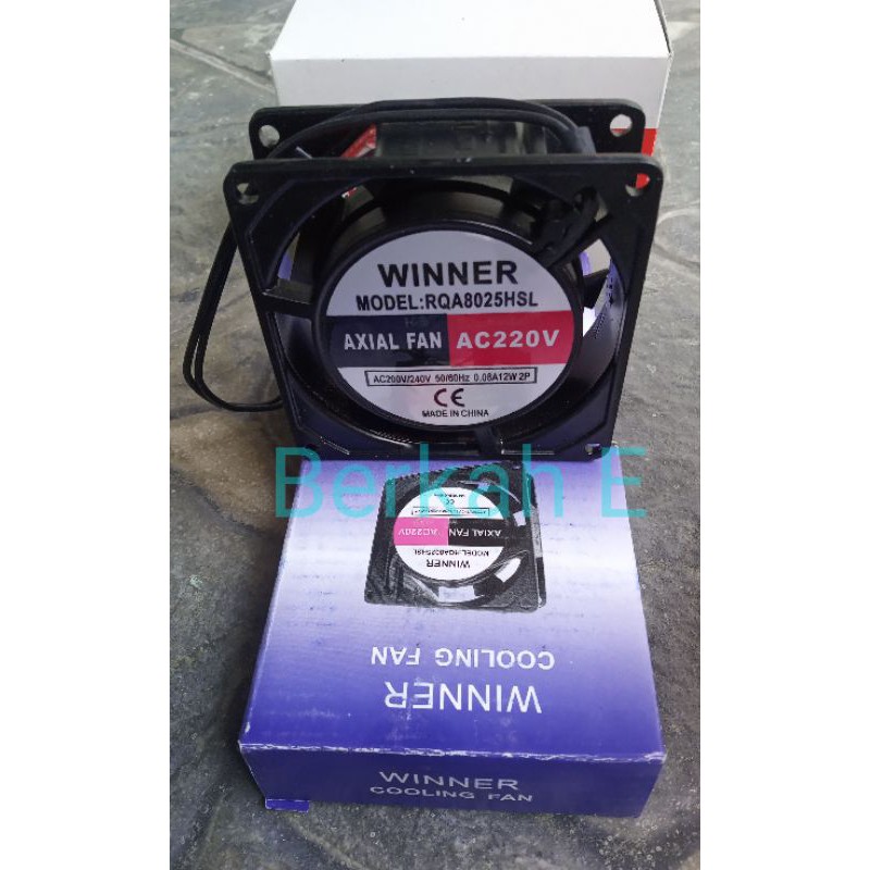 Cooling fan WINNER 8cm x 8cm Bahan Besi