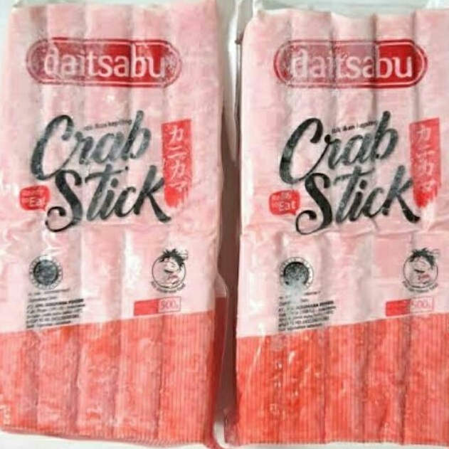 Crabstick Kani Suwir Daitsabu 500 g Halal │ Crab Stick for Kani Salad Ramen Shabu-shabu.