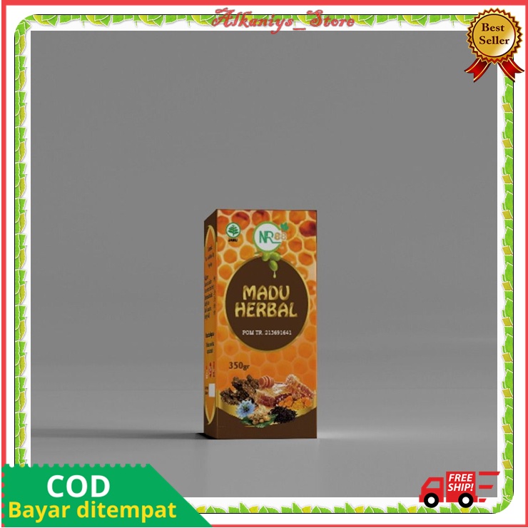 Madu Herbal Plus Madu Qusthul Hindi 350ml Madu Hitam Pahit Qusthul Hindi NR88 Original BPOM